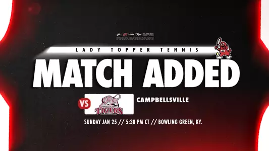 WKU TEN 26 – Match Added – Campbellsville