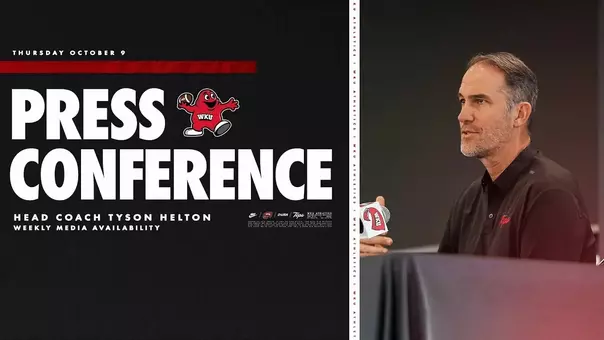 WKU FB 25 – Tyson Helton Weekly Press Conference – 10-9-25