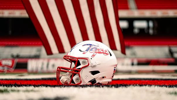 WKU FB 25 – Patriotic Tops Script Helmet