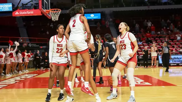 Forward Torri James (2) and Forward Mya Pratcher (5) | Photo by: Steve Roberts