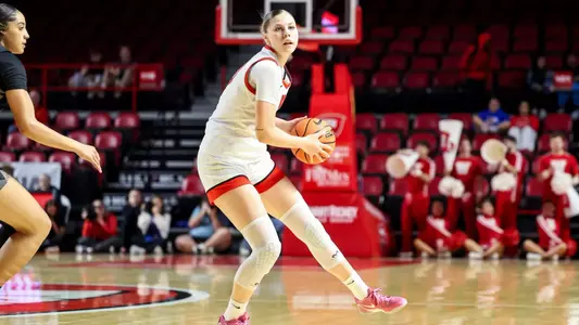 Forward Zsofia Telegdy (23) | Photo by Savannah Philpot