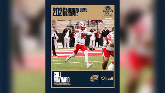 WKU FB 25 – Cole Maynard American Bowl Accepted