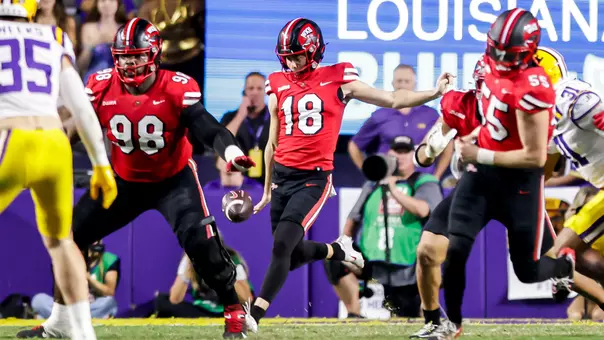 WKU FB 25 – Cole Maynard at LSU