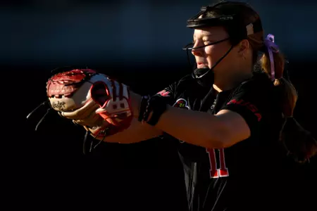 Pitcher Erica Houge (11) | Photo by Steve Roberts