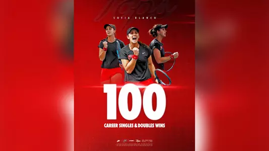 Sofia Blanco 100 Wins Graphic