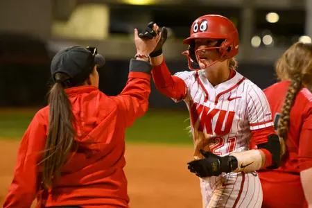 Outfielder Kendle White (21) | Photo by Steve Roberts