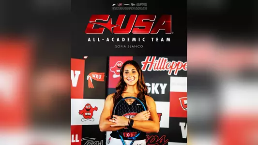 WKU TEN – Sofia Blanco All-Academic Team 2025