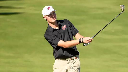 WKU Hilltoppers men’s golf team during a practice round at Indian Hills Country Club on October 3, 2023 in Bowling Green, KY. Photo by Steve Roberts/WKU Athletics