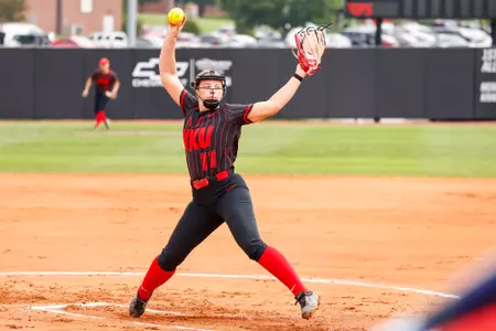 WKU Hilltoppers pitcher Erica Houge (11) | Photo by Savannah Philpot