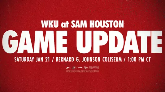 Time Update - WKU vs. Sam Houston