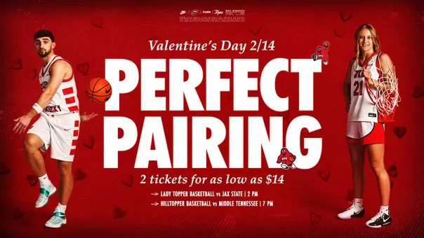 Perfect Pairing: Valentine's Day Doubleheader Ticket Deal