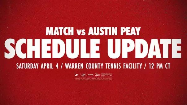 WKU TEN 26 – Schedule Update – Austin Peay Web