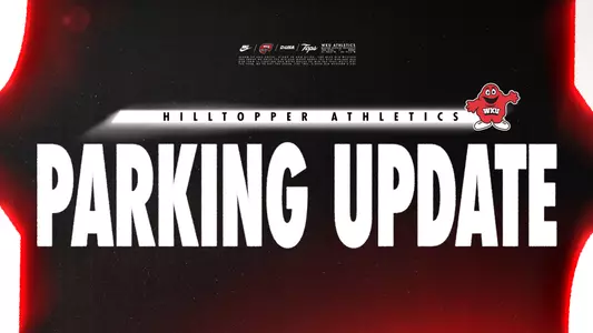 Graphic announcing WKU Athletics will transition to digital parking during the 2026-27 academic year.