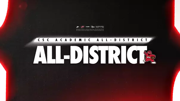 WKU Baseball 2026: CSC Academic All-District Graphic