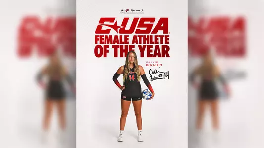 Callie Bauer CUSA Female Athlete of the Year