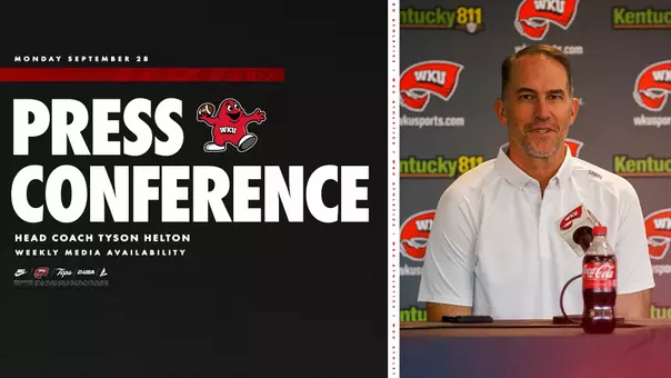 WKU FB: Head Coach Tyson Helton | Weekly Media Availability | 9-21-26
