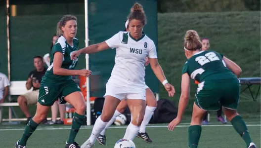 Women's Soccer Ties Denver