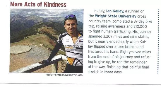 Kallay Featured in Champion Magazine