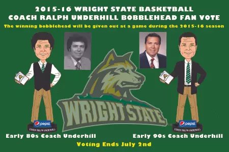 Wright State and Pepsi to Give Away Underhill Bobbleheads