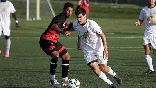 Two Late Scores Give Men's Soccer Win at Eastern Illinois