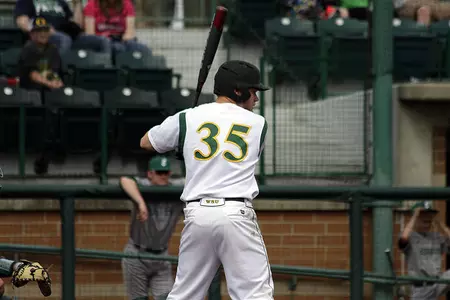 Five-Run Eighth Lifts Baseball to Win in League Opener