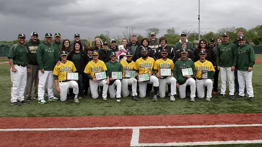 Baseball Splits Senior Day Twinbill with Milwaukee