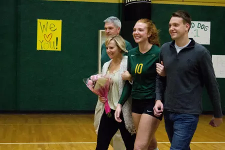 Senior Megan Hopkins