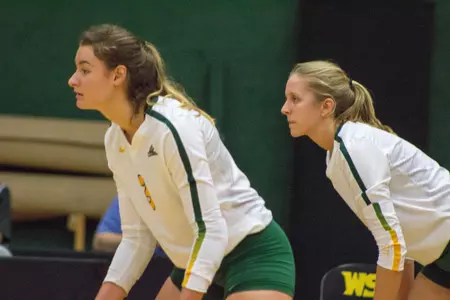 Abby Barcus and Maddie Lohmeier