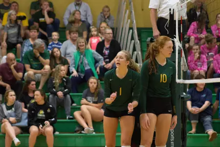 Maddie Lohmeier and Megan Hopkins