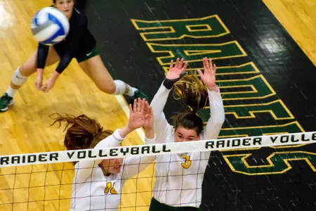 Megan Hopkins and Abby Barcus