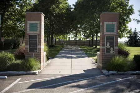 nish baseball entrance