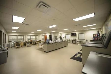 WSU Physicians training room
