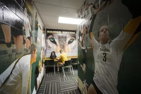 volleyball team room