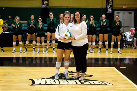 Jessie Thornton All-Time Digs Leader