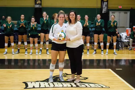 Jessie Thornton All-Time Digs Leader