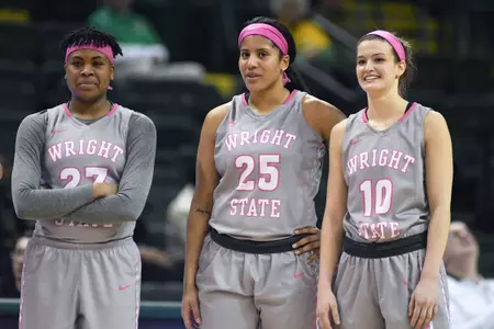 Symone Simmons, Lexi Smith and Emily Vogelpohl