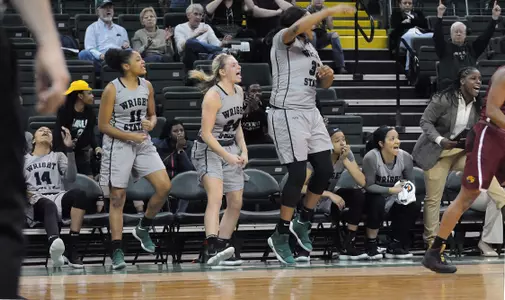 Raider Bench Celebration