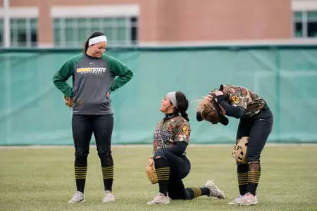 Honnah Susor, Macey Gunther and Rebekah Lenos