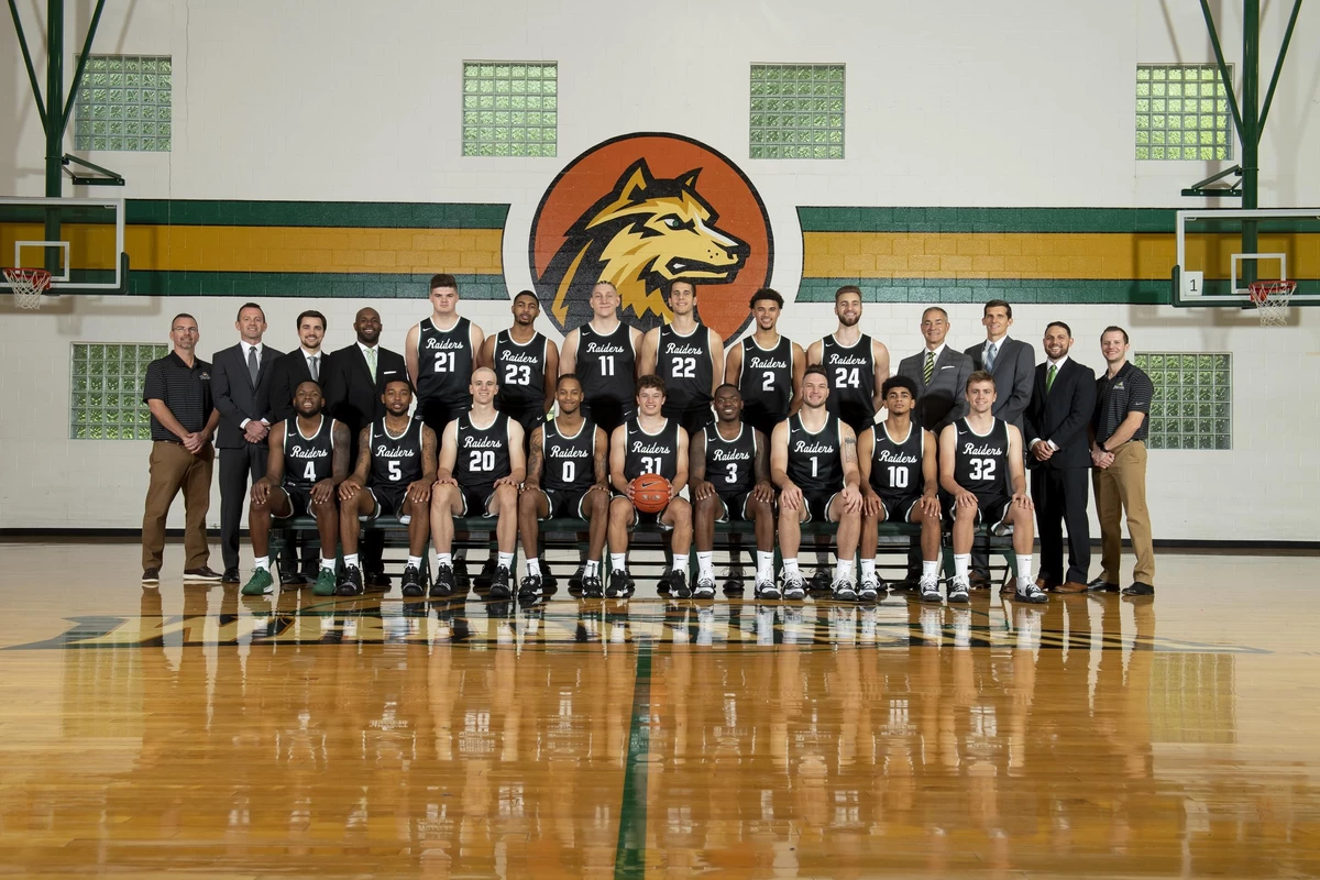 2019-20 Wright State MBB Team Photo