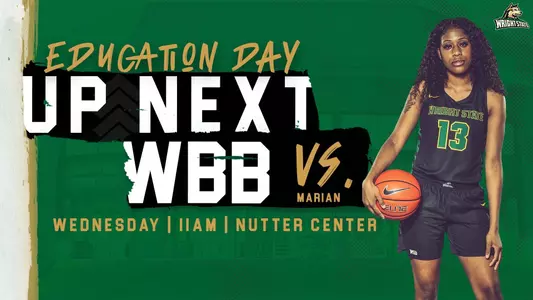 Up Next WBB v. Marian