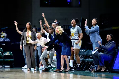 WBB Bench (v. Oakland)