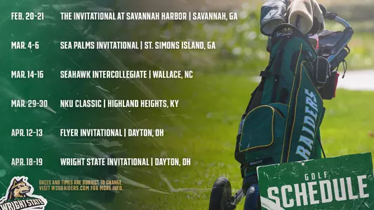 Golf (20-21 schedule)