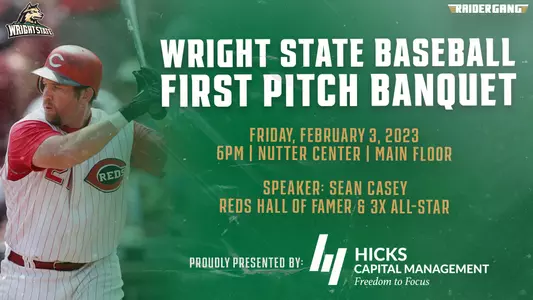First Pitch Banquet Update