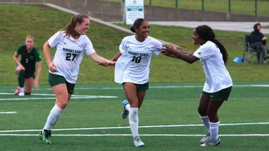 Women's Soccer Samara Nunn Olivia Mace Greenlee