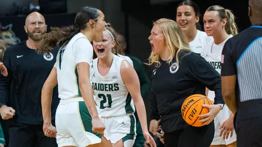 Kari and Loobie Celebration (HL Quarterfinals vs. Milwaukee)