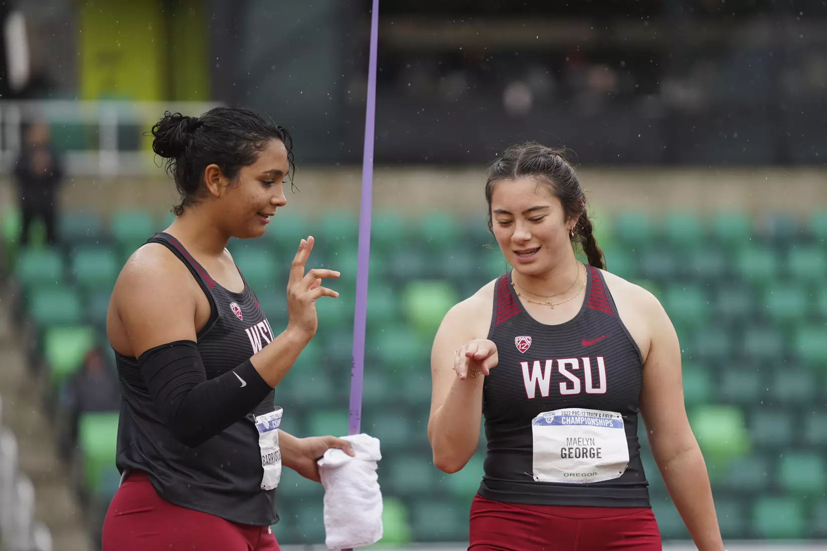 Pac-12 championships at Hayward Field in Eugene Ore. on May 13, 2022 (Serei Hendrie