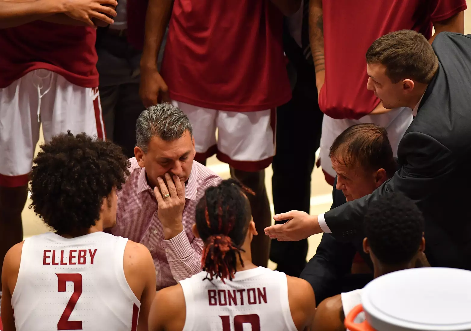 Washington State versus Seattle during the second half of the Cougars 85-54 win over the Redhawks in a menÕs non-conference NCAA college basketball game Thursday, Nov. 7, 2019 at at Beasley Coliseum in Pullman, Wash.