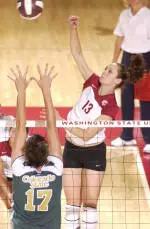 No. 21 UCLA Volleyball Sweeps Cougars in LA