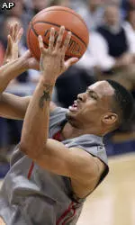 Cougar Comeback Falls Short; 57-53 Loss to Pitt Forces Game Three