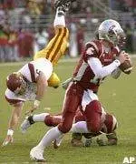 Cougars Fall To No. 1 Trojans, 42-12